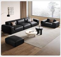 Nuevo Diseño Moderno de Sofá Seccional en Forma de L de Material PU, Cómodo y Afelpado, Sofá Modular