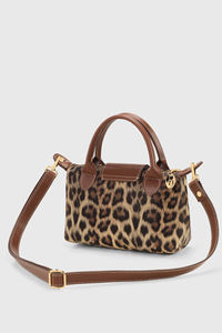 Sac à bandoulière pour femme de luxe de haute qualité à imprimé léopard, en cuir PU de haute qualité, personnalisable pour les sacs à main féminins - Product Image 4