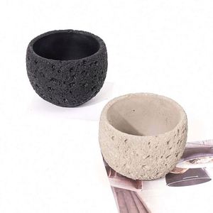 Tarro de Cemento Vacío de Lujo con Logotipo Personalizado Mate, Precio de Fábrica, para Velas - Product Image 2