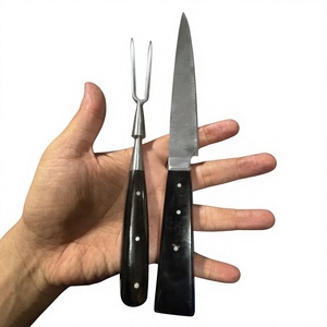 Juego de Cuchillos de Cocina Medievales Hechos a Mano para Minoristas - Product Image 1