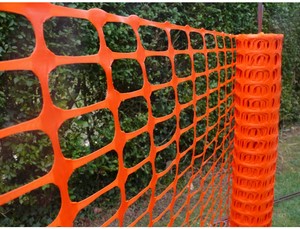 Malla <span class=keywords><strong>de</strong></span> <span class=keywords><strong>seguridad</strong></span> <span class=keywords><strong>de</strong></span> plástico HDPE naranja para advertencia y barrera vial, valla para nieve, fácil <span class=keywords><strong>de</strong></span> instalar, 1x50m - Product Image 3