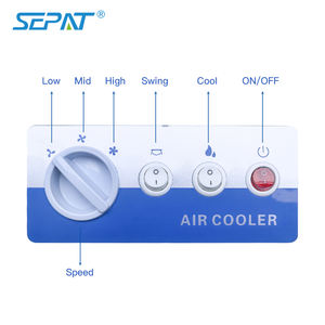 China Groothandel Lage Prijs 20L Watertank 230V AC Plastic Draagbare Mobiele Waterverdamper Koelventilator voor Thuis - Product Image 4