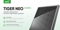 Untuk Panel Surya Neo Bifacial HJT Tipe-N 720W Kaca Ganda dengan Teknologi