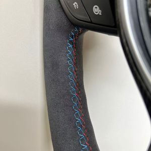 Volante in Alcantara per BMW F54 F46 F30 F10 F35 F22 F18 F07 F32 F80 E90 F32 F54 F46 F26 M4 M5 <span class=keywords><strong>M</strong></span> Sport - Product Image 6