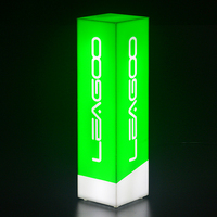 Enseigne en acrylique LED sur mesure pour table, vente en gros, affichage en acrylique LED