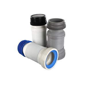 Tubería de aguas residuales para <span class=keywords><strong>inodoro</strong></span> de PVC duradero, conector TPE de 45cm/55cm, accesorios de baño de plástico para hoteles, hospitales, desagües de lavado de <span class=keywords><strong>inodoro</strong></span> - Product Image 6