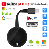 Clé TV G7S 5G sans fil Wifi Dongle d'affichage récepteur TV compatible HDMI Miracast TV Dongle pour Ios Android smartphone