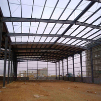 Estructura de Acero Duradera y Personalizable, Estructura de Acero para Aeropuertos de Gran Envergadura, Hangar de Acero