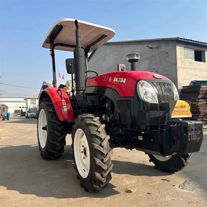 รถแทรกเตอร์ล้อหมุน Zhonglian Zhongke Sk704 ขับเคลื่อน 4 ล้อ สำหรับใช้งานในฟาร์ม สีแดง ระบบเกียร์ขับเคลื่อน - Product Image 1