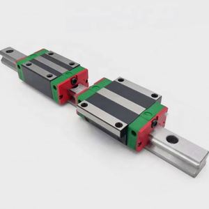 อะไหล่ CNC รุ่น EBM HGR20R รางเลื่อนลูกปืนความแม่นยำสูง - รางนำทางการเคลื่อนที่เชิงเส้นพร้อมมอเตอร์ เหล็กโครเมียม รับประกัน 1 ปี - Product Image 1