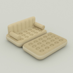 <b>Inflatable</b> <b>Sofa</b> Blow up Couch <b>Inflatable</b> Chair Suitable for Home Outdoor Camping Travel and Beach Multifunctional Air Couch - Product Image 3