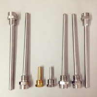 Haichen Customized Stainless Steel Drilled Bar Stock DBS Thermowell TW-666 OEM IP65 Dilas dengan Ulir/Flens