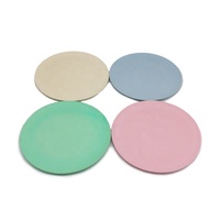 Assiettes en Fibre de Bambou Écologiques Sans Plastique – Lots de 6 et 10 Pouces – Vaisselle Biodégradable – Vente Directe Usine