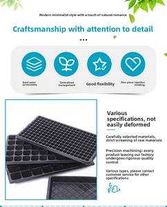 Bandejas de Plástico Duraderas para Germinación de Semillas, de 21, 32, 50, 72, 105, 128 y 200 Celdas, para Plantas de Vivero y Vegetales - Product Image 4