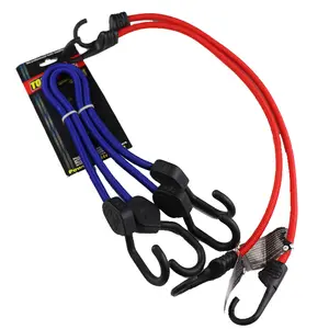 Di spessore bungee cord heavy duty bungee con ganci bungee cavo di stirata di lunghezza cinghie