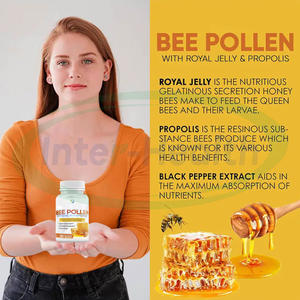 Ausreson OEM özel etiket arı poleni zayıflama kapsülü organik arı sütü takviyesi 1000mg arı polen kapsülleri - Product Image 4