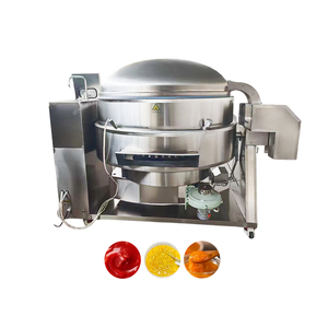 Mezclador de Gas Automático Inclinable a Precio de Fábrica para Alimentos y Productos Químicos, Olla Mezcladora Inclinable a Gas para Cocinar Dulces, Salsas y Arroz - Product Image 4