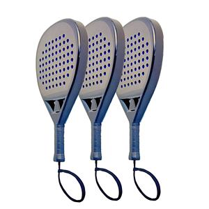 Lansda Sport Top Clasificado Diseño personalizado Tu propia fibra de carbono 3K/12K/18K <span class=keywords><strong>Pala</strong></span> de Pádel <span class=keywords><strong>Padel</strong></span> Raqueta de pádel - Product Image 3