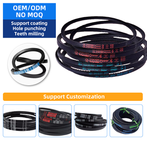 สายพานไทม์มิ่งรูปสามเหลี่ยมแคบ สีดำ สายพานวี รุ่น SPB (SPB1500/1600/1700/1800/1850) มี OEM ให้เลือก ยี่ห้อ ZD - Product Image 4