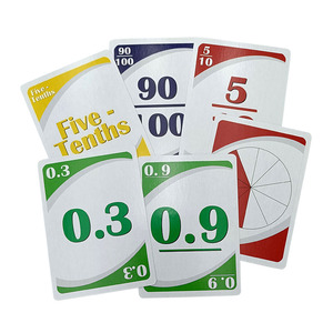 Set di carte Flash per giochi matematici con stampa personalizzata dal Design popolare per allenamento per bambini - Product Image 4