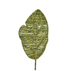 Décoration murale en jacinthe d'eau naturelle, tissée à la main, style bohème rustique, pour la décoration de la maison, accent pour le salon - Product Image 6
