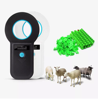 Lector de microchip para animales, etiqueta RFID de baja frecuencia de 134,2 kHz para perros, gatos, mascotas, ganado, Material ABS