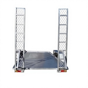 <span class=keywords><strong>Remolque</strong></span> de coche de eje de piso de acero de inclinación completa personalizado para transporte agrícola con alta productividad - Product Image 5