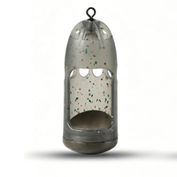 Lovita Distributeur d'appâts en PP en forme de missile pour la pêche à la carpe et au poisson gras, durable, écologique, à coulée rapide, pour montage en ligne