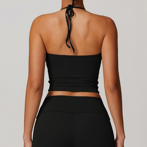 <span class=keywords><strong>Camiseta</strong></span> corta sin mangas de verano de talla grande con <span class=keywords><strong>escote</strong></span> redondo personalizado de tela suave para mujer - Product Image 2
