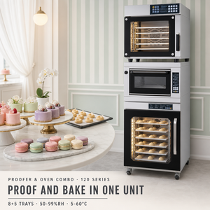 Four de Fermentation <span class=keywords><strong>et</strong></span> de Cuisson Tout-en-un 60x40cm pour un Levage Rapide de la Pâte, Idéal pour Studio de Pâtisserie <span class=keywords><strong>et</strong></span> la Cuisson du <span class=keywords><strong>Chocolat</strong></span> - Product Image 4