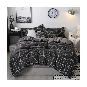 Home Textiles Bedding Set Top Grade Duvet Cover Set Flat Sheet Bed Linen Pillowcase