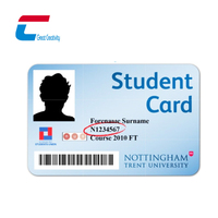 Tarjeta de Identificación Escolar de PVC/PET, Personalizable con Holograma, NFC, RFID, para Estudiantes y Empleados, con Foto y Control de Acceso