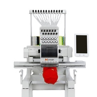 Machine à broder automatique professionnelle à 12 aiguilles, fabriquée en Chine, idéale pour les chapeaux, les chaussures, les t-shirts et les vêtements.