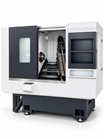 Tour CNC à lit incliné compact TCK32, outils à tourelle, machine de tournage de précision 2 axes, GSK/Fanuc en option, CE