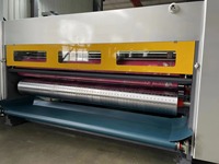Mesin Pembuat Kotak Karton Bergelombang Otomatis dengan Mesin Cetak Flexo Slotter untuk Mesin Pencetak Kotak