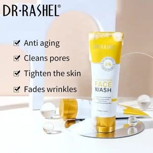 <span class=keywords><strong>DR</strong></span>.RASHEL 24K Gold Anti-Aging Face Wash Crema de limpieza facial profunda para blanquear la piel dañada con glicerina Elimina las arrugas - Product Image 2