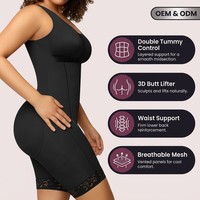 Body sculptant premium grande taille pour femme, effet ventre plat et rehausseur de fesses, compression ferme, amincissant la taille, Fajas