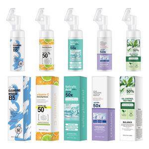 Mousse Nettoyante Visage 150ml Formule Douce Naturelle Soin Peau Contrôle Sébum Resserre Pores Vente en Gros - Product Image 1