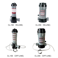 Rts Abs Connexion Automatique Eau Piscine Distributeur Chimique Chlore Hors Ligne Tablette Système D'alimentation