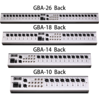 Console de mixage audio GBA Series 99DSP avec effets, 8/12/16/24 canaux mono/stéréo 2 canaux/MP3/Bluetooth/alimentation fantôme 48V
