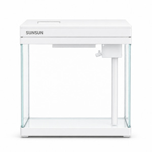 Acuario Sunsun de 25L para agua dulce, acuario de escritorio con filtro y luz para uso en casa u oficina. - Product Image 4