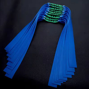 Vente directe d'usine Bande de caoutchouc plat en latex haute élasticité de 1,5 mm |   Sangle de remplacement robuste pour accessoires de chasse en plein air - Product Image 5