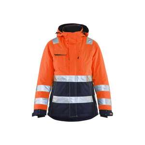 BLAKLADER - 487219875389XXL Veste d'hiver haute visibilité pour femme Orange/Bleu marine-EAN 7330509503577 HI-VIS WORKWEAR - Product Image 1