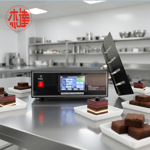 เครื่องตัดอัลตร้าโซนิค220โวลต์20กิโลเฮิรตซ์2000วัตต์ผลิตภาพ<span class=keywords><strong>ส</strong></span>ูง<span class=keywords><strong>ส</strong></span>ำหรับเ<span class=keywords><strong>ค</strong></span>้กอาหารส่วนประกอบใบมีดผสมไทเทเนียม - Product Image 3