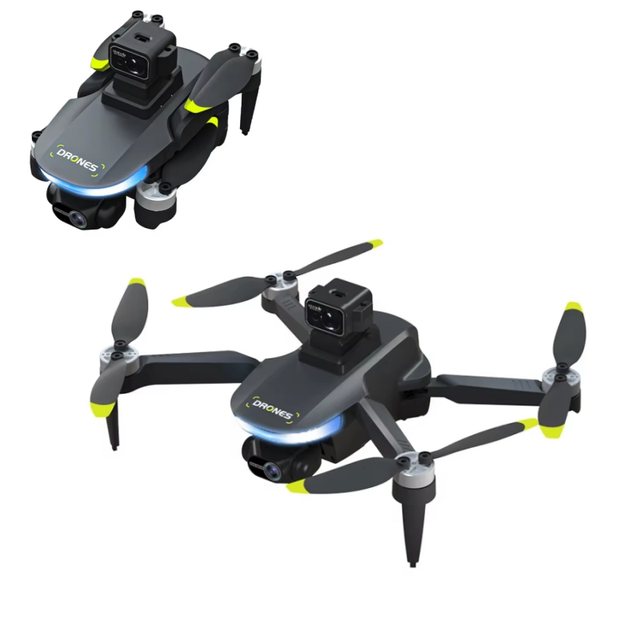 Brushless Motor 2-axis Self Stable Anti Shake Gimbal Intelligent Laser Obstacle Avoidance Under 250g RC GPS Drone B9