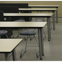 Chaise de bureau double pour étudiant, au design moderne, de haute qualité, ensemble de mobilier scolaire pour atelier de bureau à domicile à prix compétitif