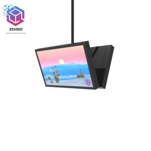 Pantalla LCD de <span class=keywords><strong>Marketing</strong></span> de Doble Cara Colgante, Pantalla <span class=keywords><strong>Digital</strong></span> de Señalización de Doble Cara Montada en el Techo - Product Image 1