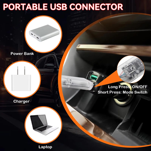 LELANPU Luz de Decoración LED para Coche, Proyector RGB para Ventana, Luces Halo Ojo de Águila, Accesorios para <span class=keywords><strong>Taxi</strong></span> y Camión - Product Image 4