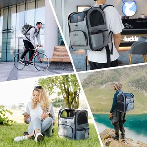 Muestra Gratuita, Bolsa de Transporte Plegable para Gatos, Aprobada por Aerolíneas, Bolsa de Viaje para Mascotas con Laterales Suaves, para Asiento de Coche, Accesorios para Mascotas - Product Image 5