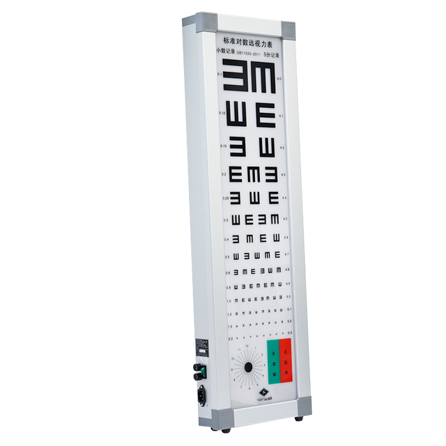 Ophthalmology Test Equipment Ophthalmic Eye Testing Vision Examination Light Box 5m/2.5m Distance Visual Acuity Chart